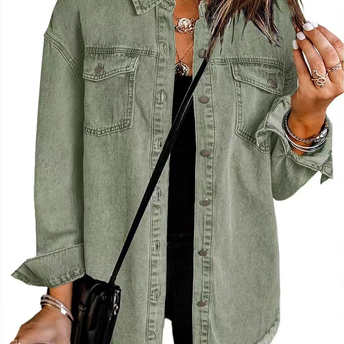 Luni | Women's Denim Jacket | Relaxed Fit | Timeless Style
