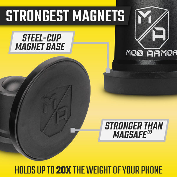 MobNetic Maxx Strong Magnetic Phone Mount for Every Drive