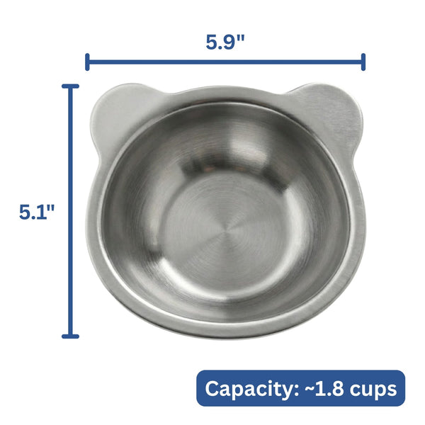 PupComfort™ Raised Feeding Bowl for Healthier Mealtimes