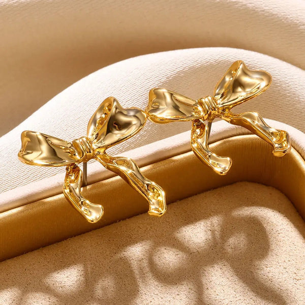 Bow Earrings – Casual amd Cute Non-Tarnish Jewelry