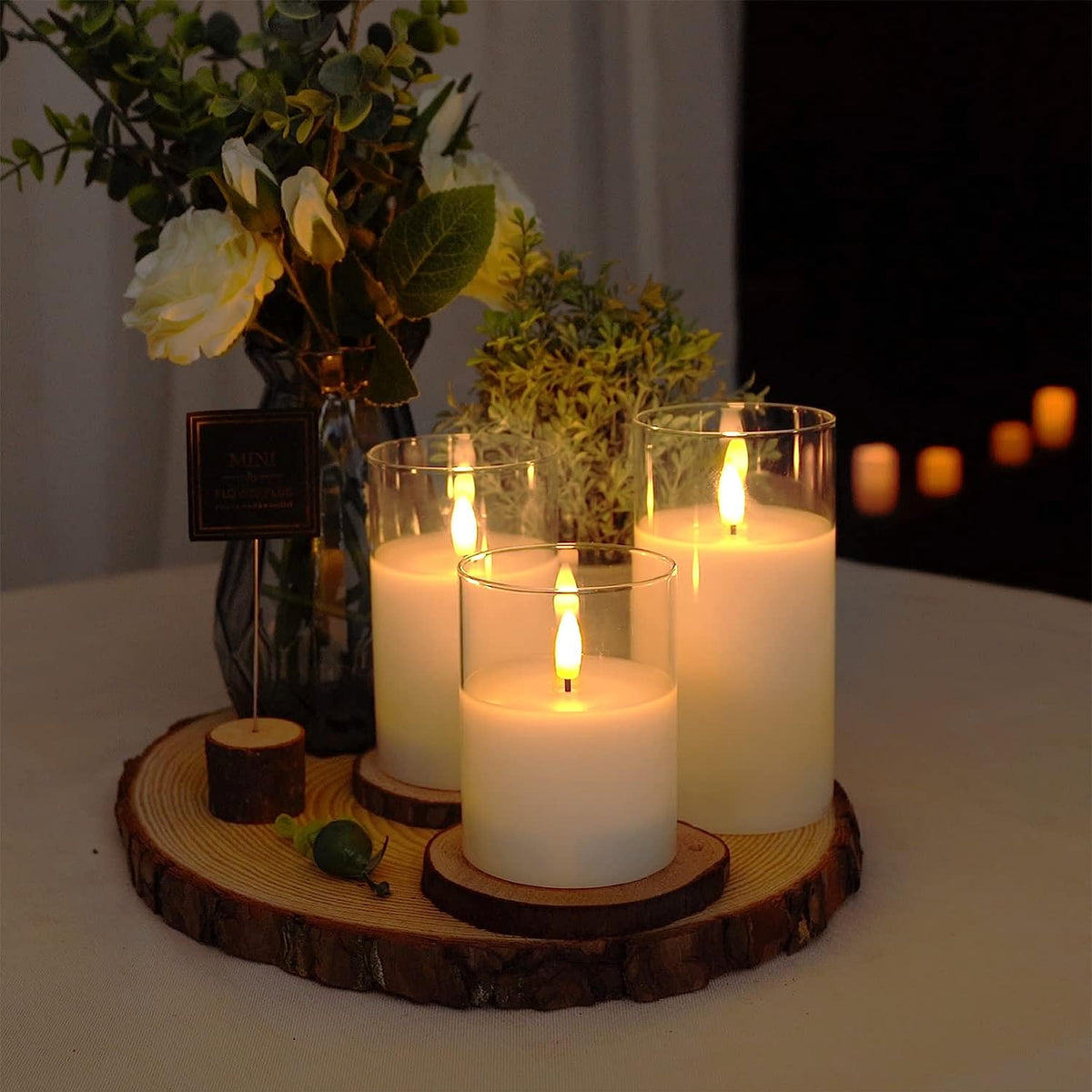 Glowlabo™ Flameless Candle Set for Safe Cozy Ambiance