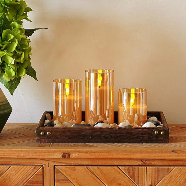 Glowlabo™ Flameless Candle Set for Safe Cozy Ambiance