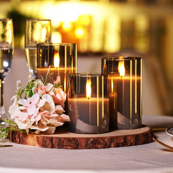 Glowlabo™ Flameless Candle Set for Safe Cozy Ambiance