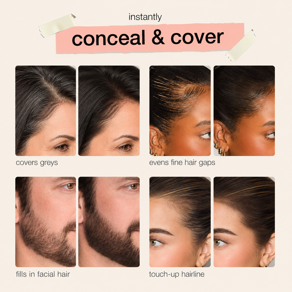 VoluVela™ Hair Concealer for Naturally Fuller-Looking Hair