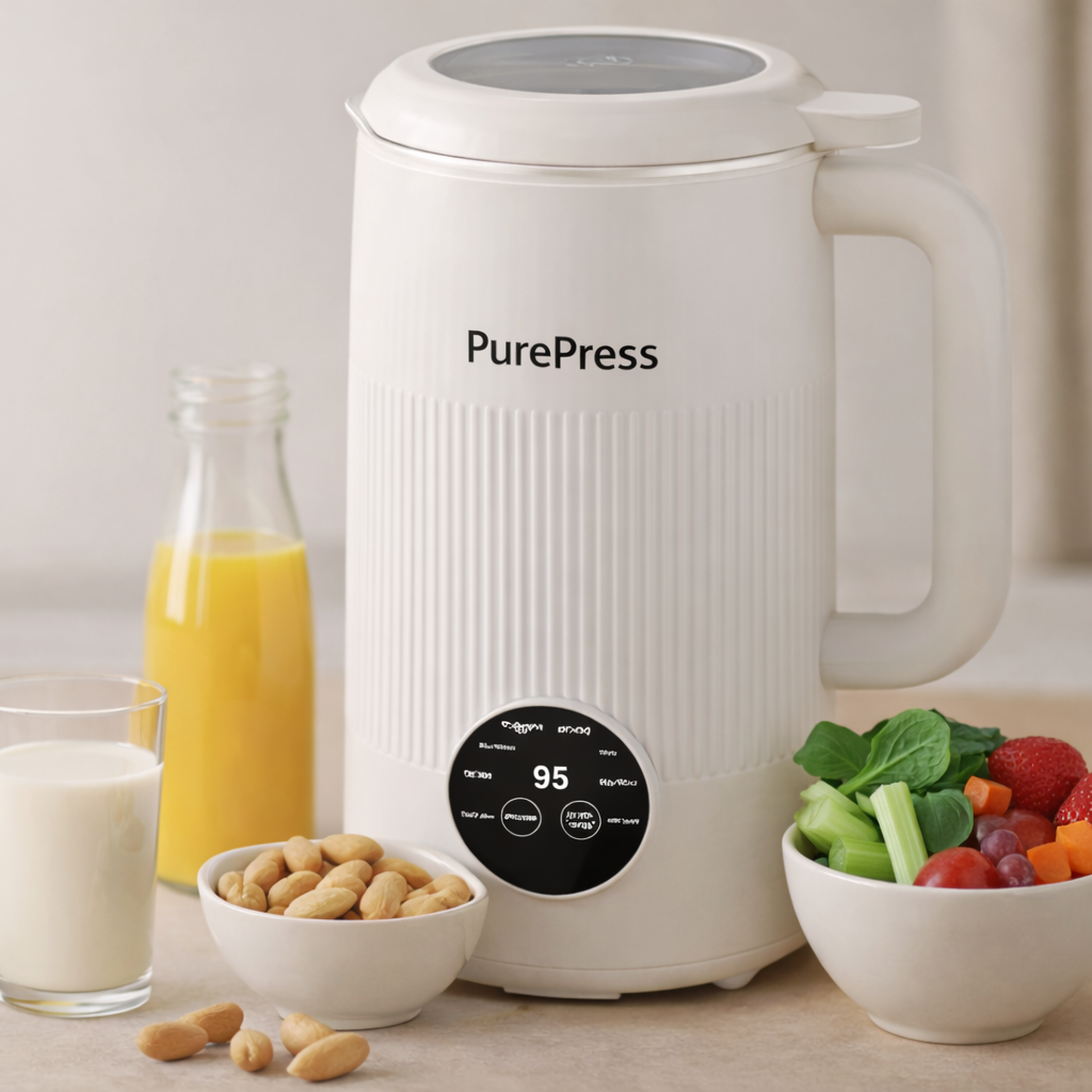 PurePress™ 8-in-1 Nutrition System Blends Fresh Healthy Drinks Fast