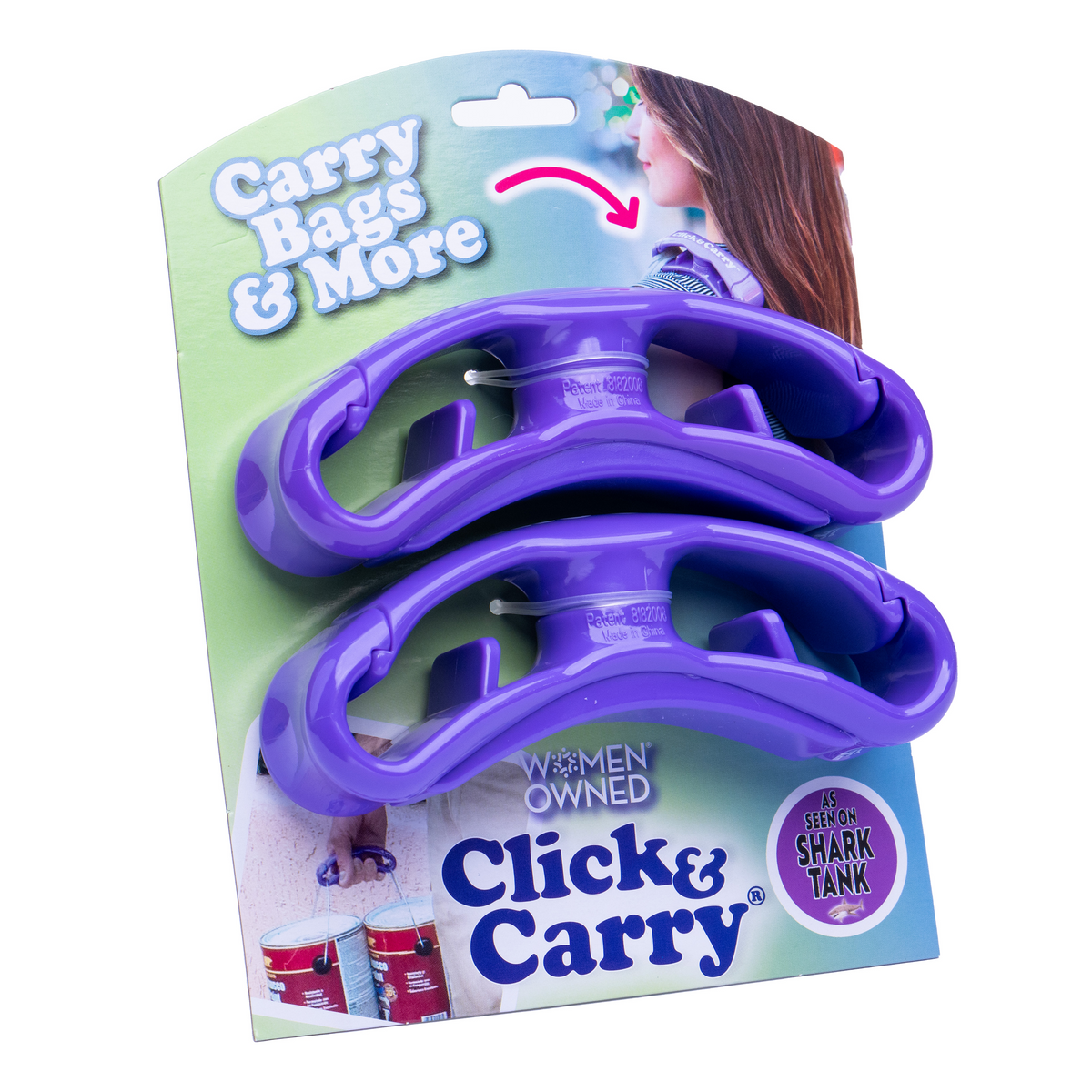 CarryEase™ Bag Carrier Makes Heavy Loads Feel Lighter