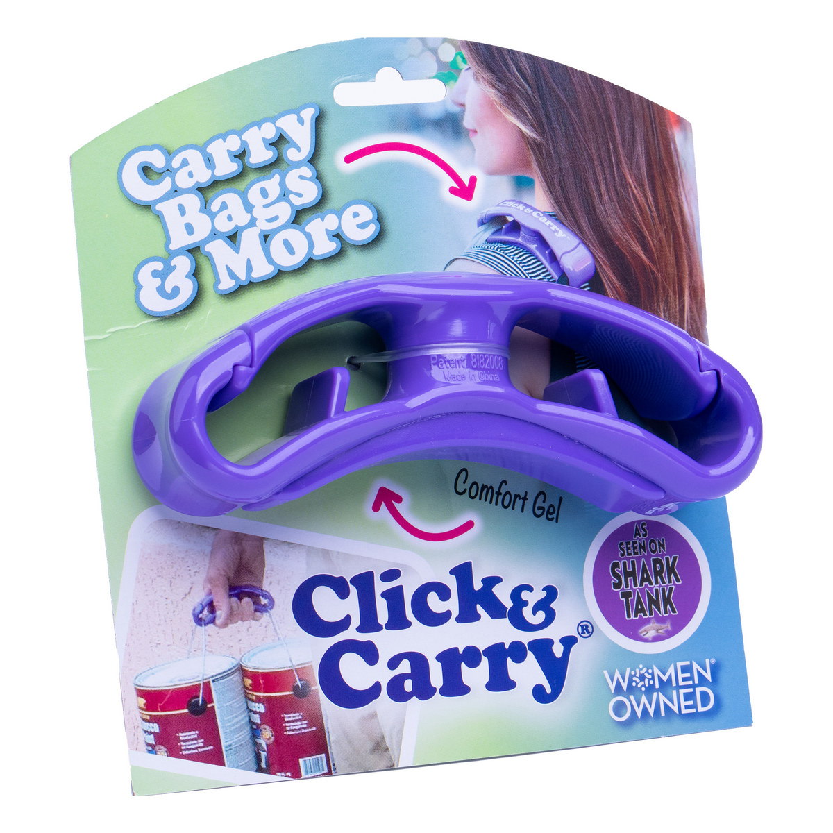 CarryEase™ Bag Carrier Makes Heavy Loads Feel Lighter