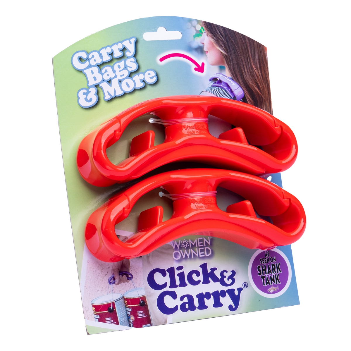CarryEase™ Bag Carrier Makes Heavy Loads Feel Lighter