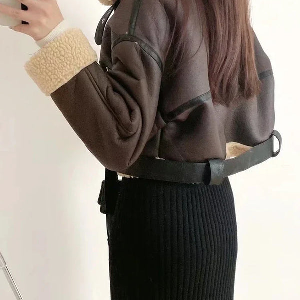 Ella Plush Jacket – Soft and Cozy Outerwear for Everyday Comfort