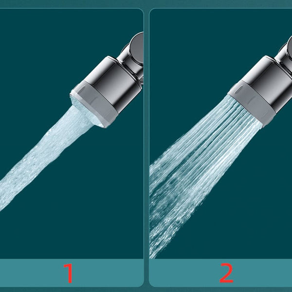 TwistClean™ Rotating faucet extension