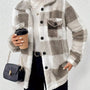 CALENIRAE – STYLISH PLAID FLEECE JACKET