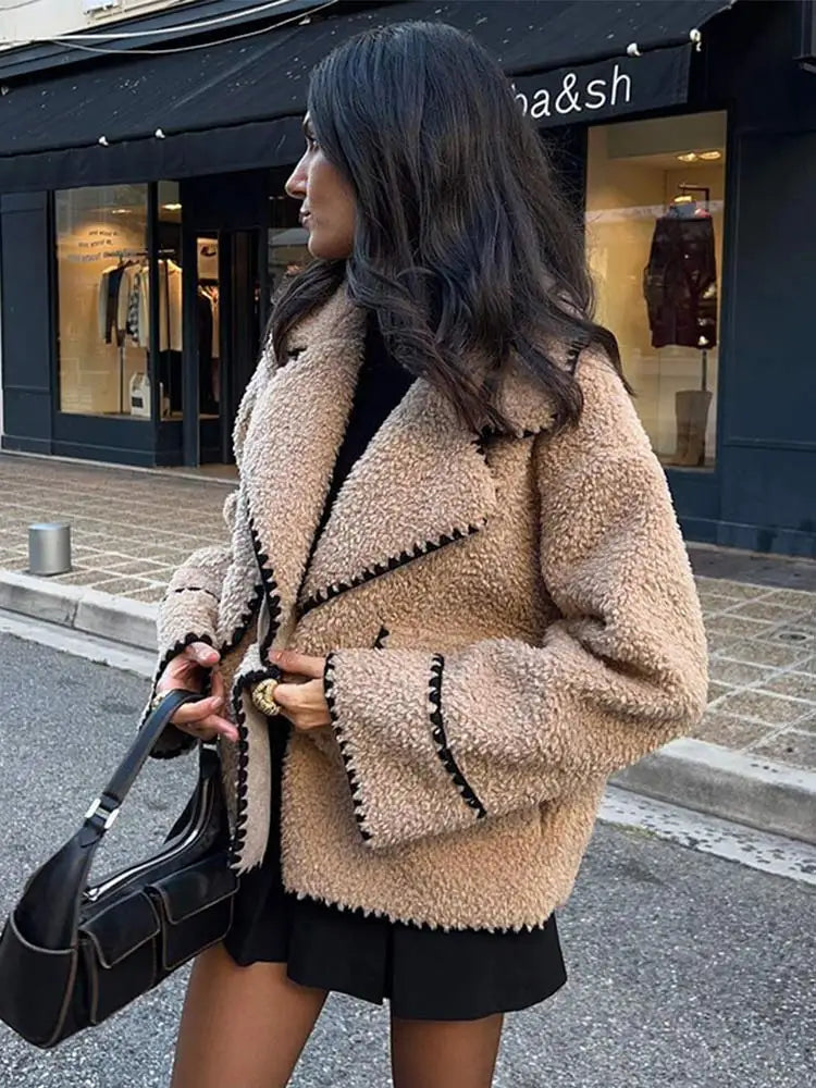 Ruby Luxe Coat – Elegant and Sophisticated Outerwear for Women