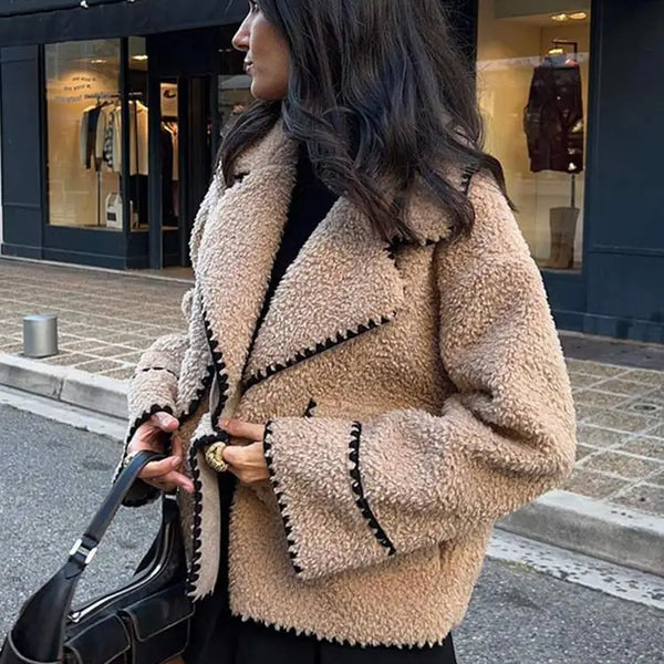 Ruby Luxe Coat – Elegant and Sophisticated Outerwear for Women