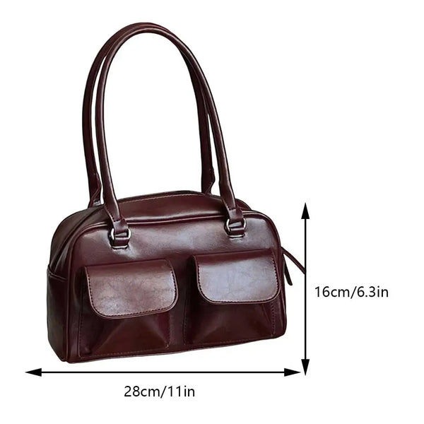 Charlotte Retro Satchel – Vintage-Inspired and Stylish Handbag