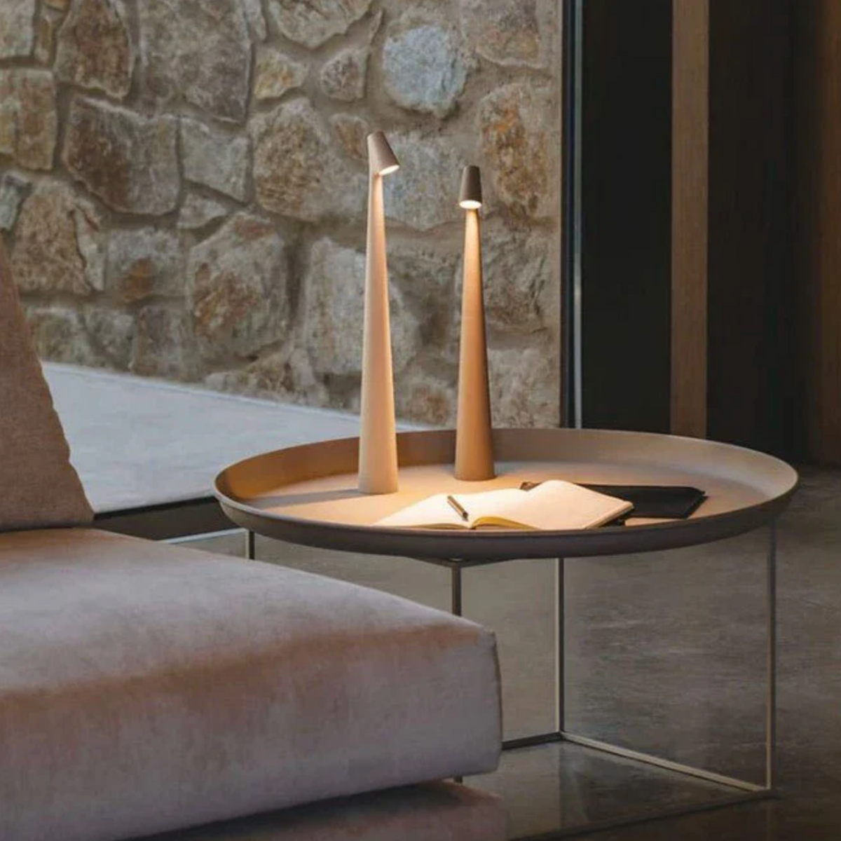 Nordic Minimalist Design Mood Lamp | Wireless | LED | Reading Lamp | Desk Lamp
