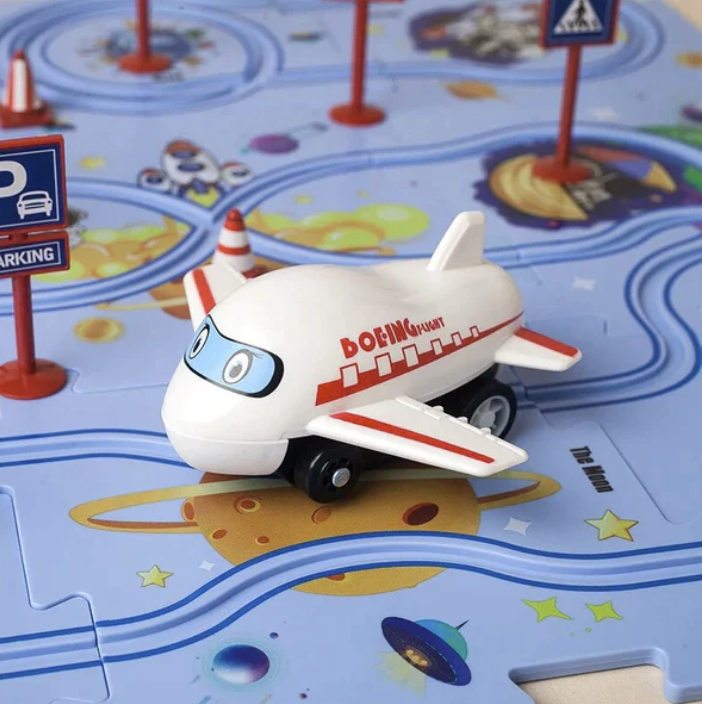 【LAST DAY SALE】Kids Car Track Set