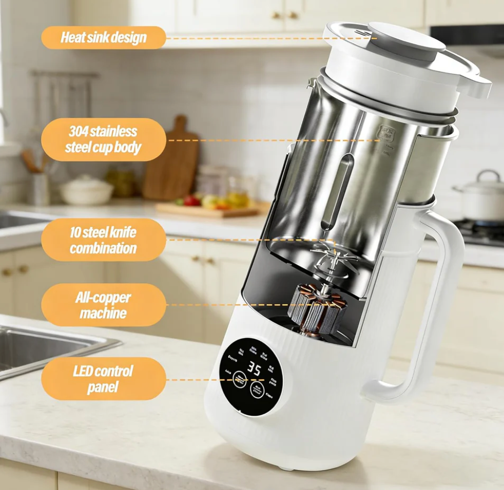 PurePress™ 8-in-1 Nutrition System Blends Fresh Healthy Drinks Fast