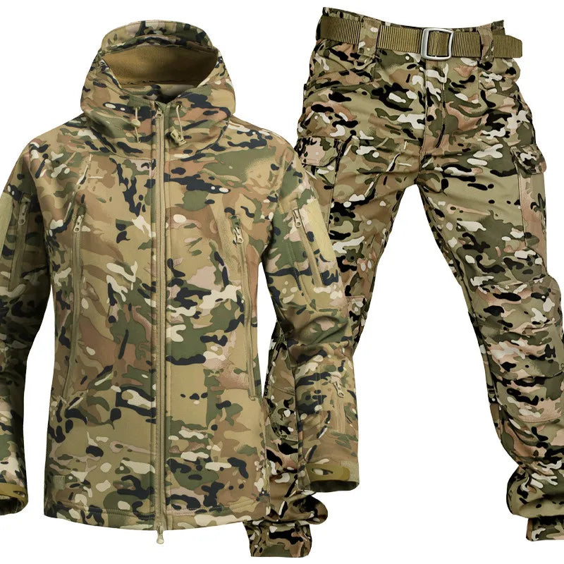 IX9™ Tactical Stretch Windbreaker Jacket & Pants Set