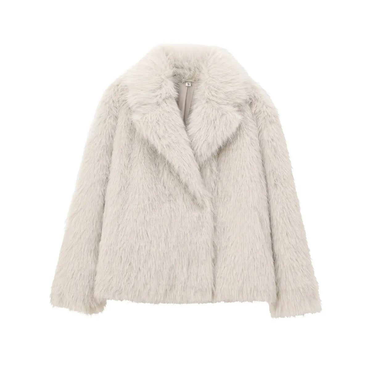 Layla Cozy Coat – Warm and Stylish Fur-Trimmed Outerwear