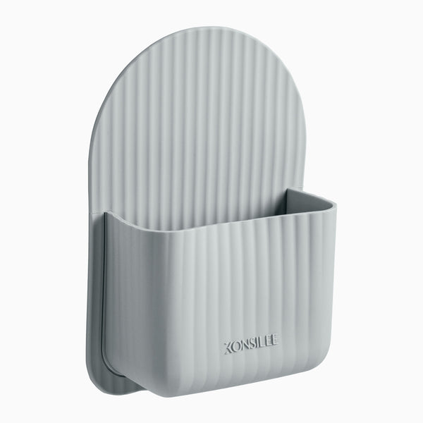 AquaNest™ – Silicone Adhesive Shower Caddy with Drainage