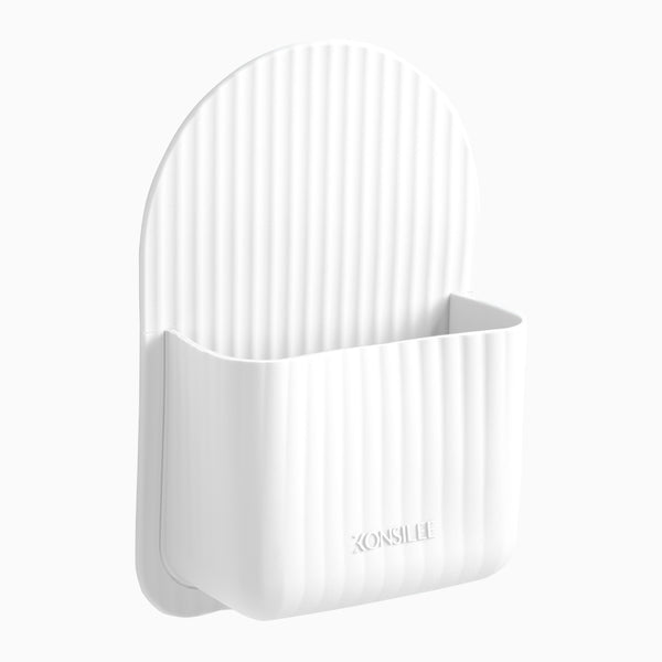 AquaNest™ – Silicone Adhesive Shower Caddy with Drainage