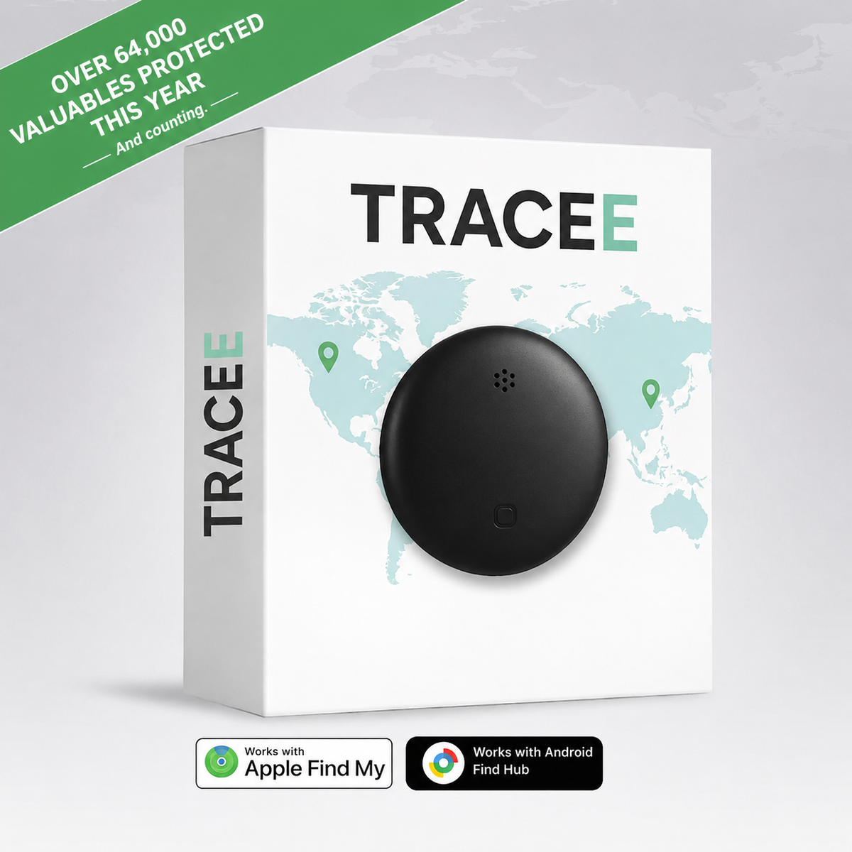 Trackora™ – GPS Tracker with Apple Find My & Magnetic Case