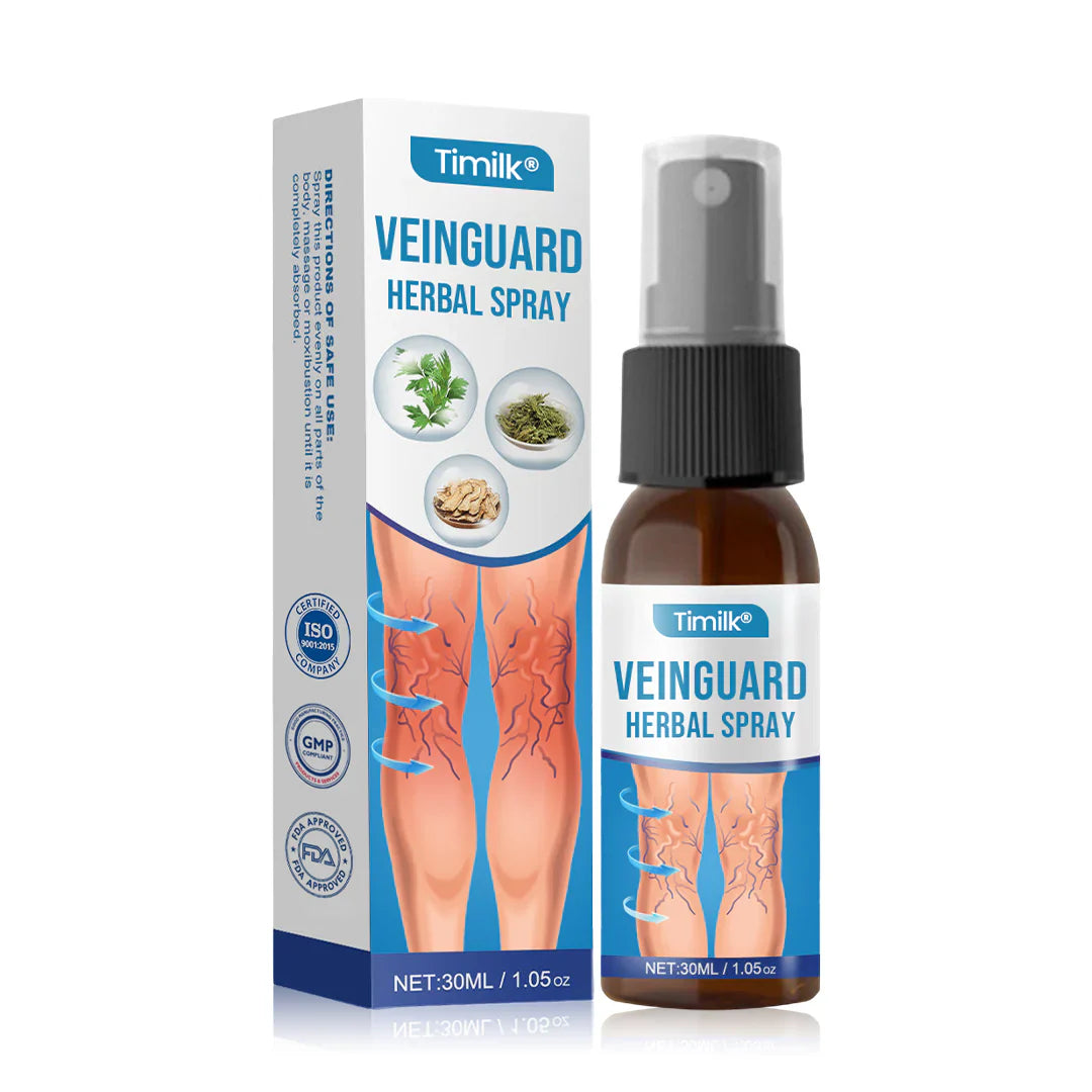 Timilk® VeinGuard Herbal Spray-✅ Clinically proven to eliminate varicose veins in just 7 days!