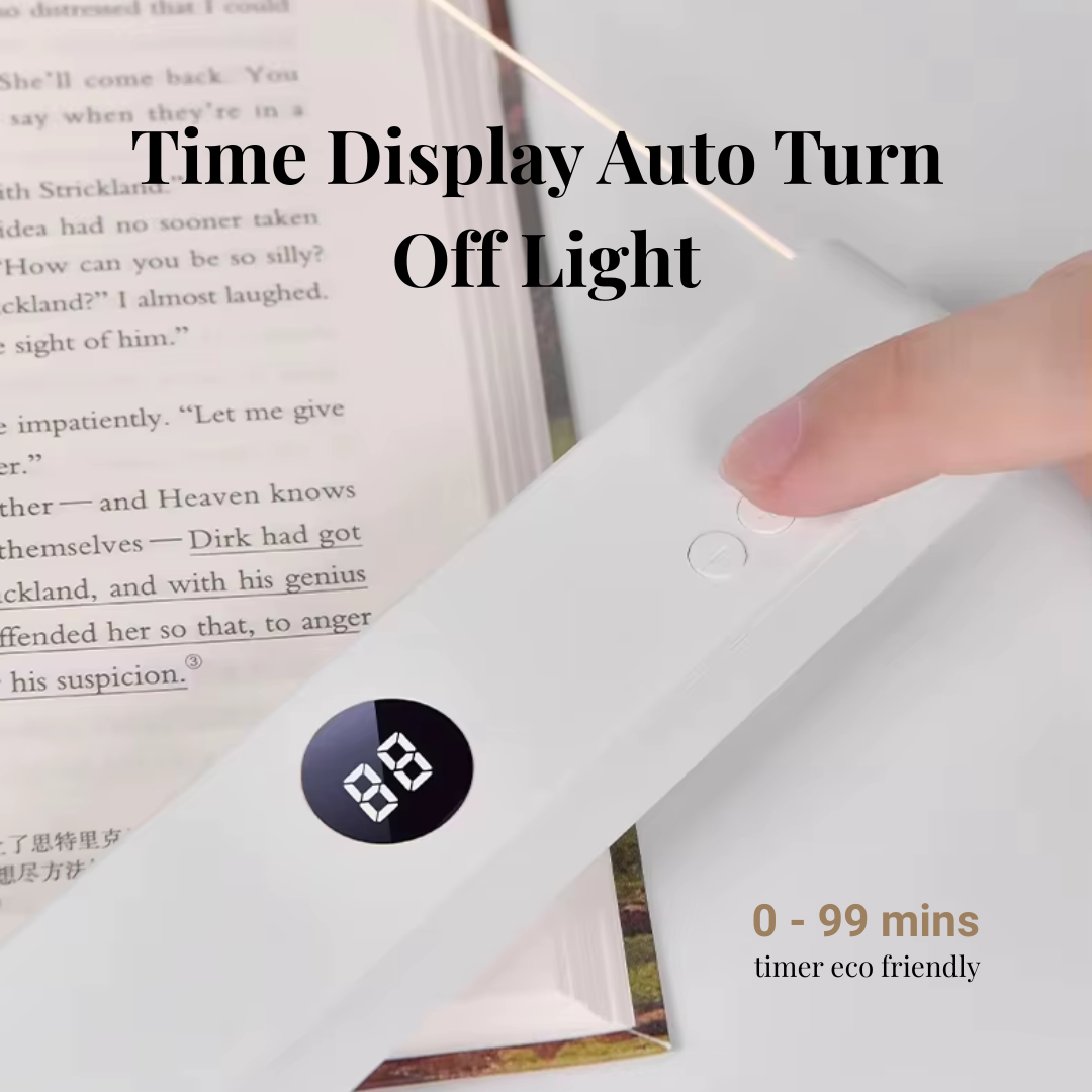 BookGlow™ Soft Reading Light for Peaceful Bedtime Rituals