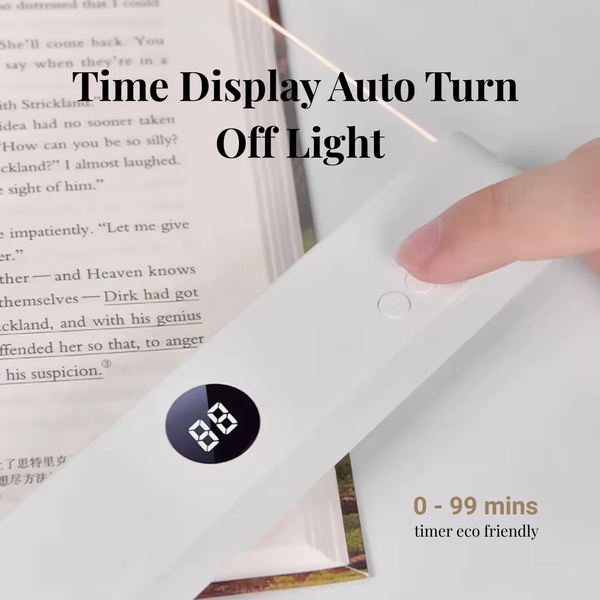 BookGlow™ Soft Reading Light for Peaceful Bedtime Rituals