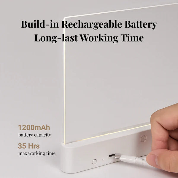 BookGlow™ Soft Reading Light for Peaceful Bedtime Rituals
