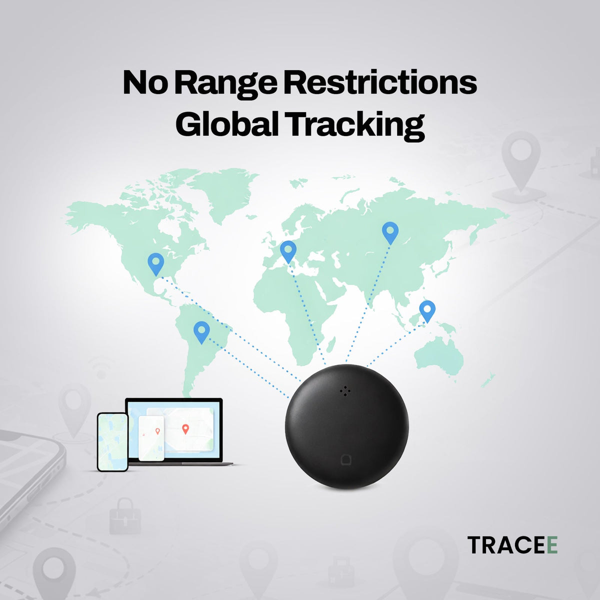 Trackora™ – GPS Tracker with Apple Find My & Magnetic Case