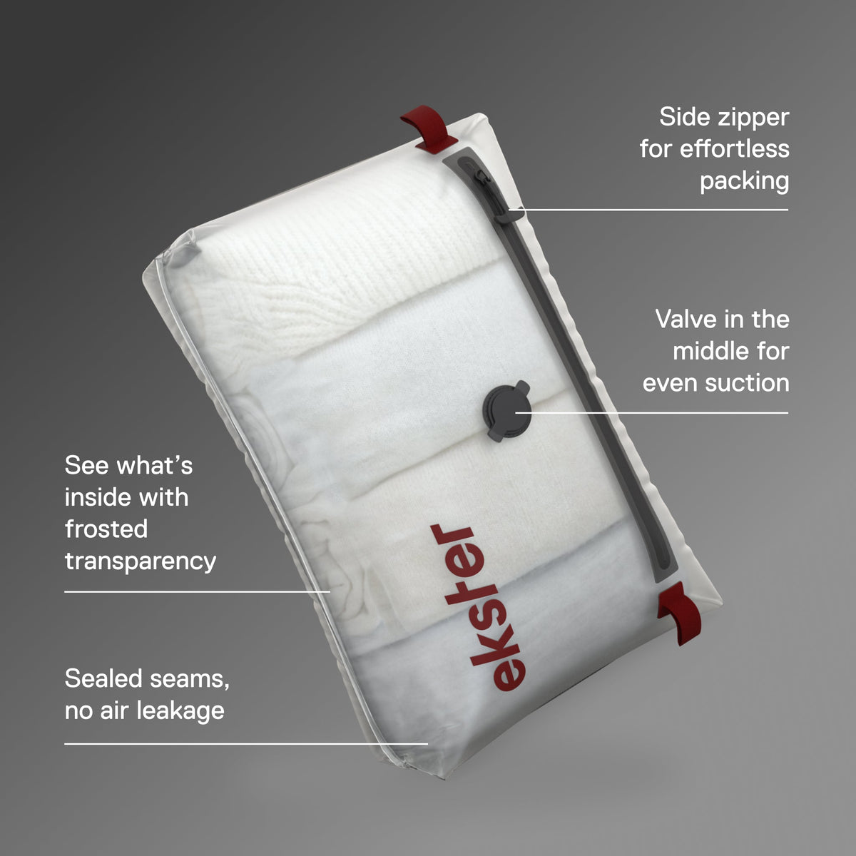 TravelPack™ Vacuum Kit Compresses Clothes for Effortless Travel