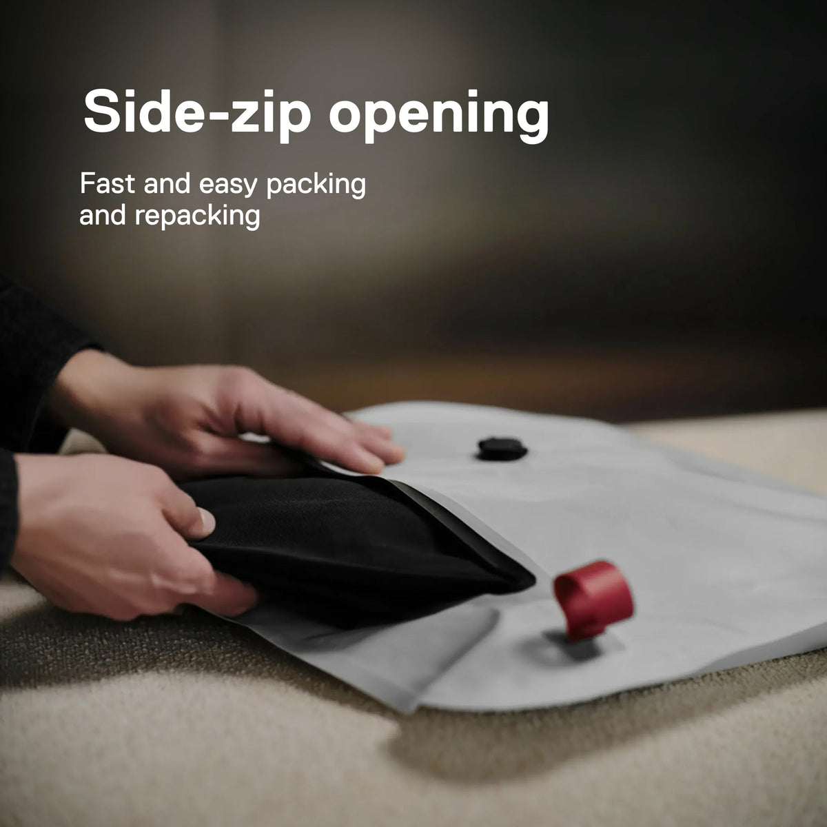 TravelPack™ Vacuum Kit Compresses Clothes for Effortless Travel