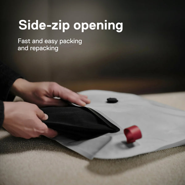 TravelPack™ Vacuum Kit Compresses Clothes for Effortless Travel