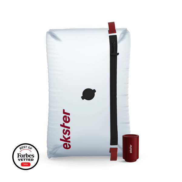 TravelPack™ Vacuum Kit Compresses Clothes for Effortless Travel