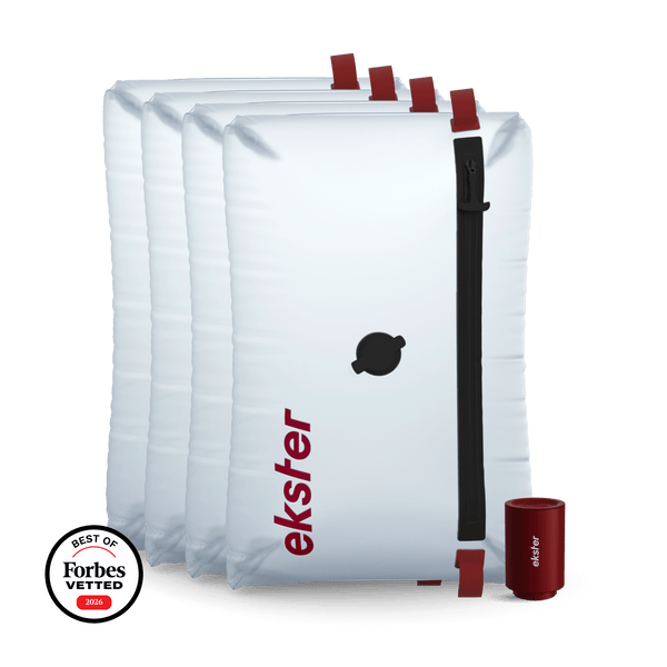 TravelPack™ Vacuum Kit Compresses Clothes for Effortless Travel