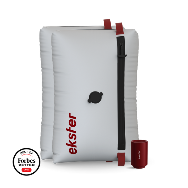 TravelPack™ Vacuum Kit Compresses Clothes for Effortless Travel
