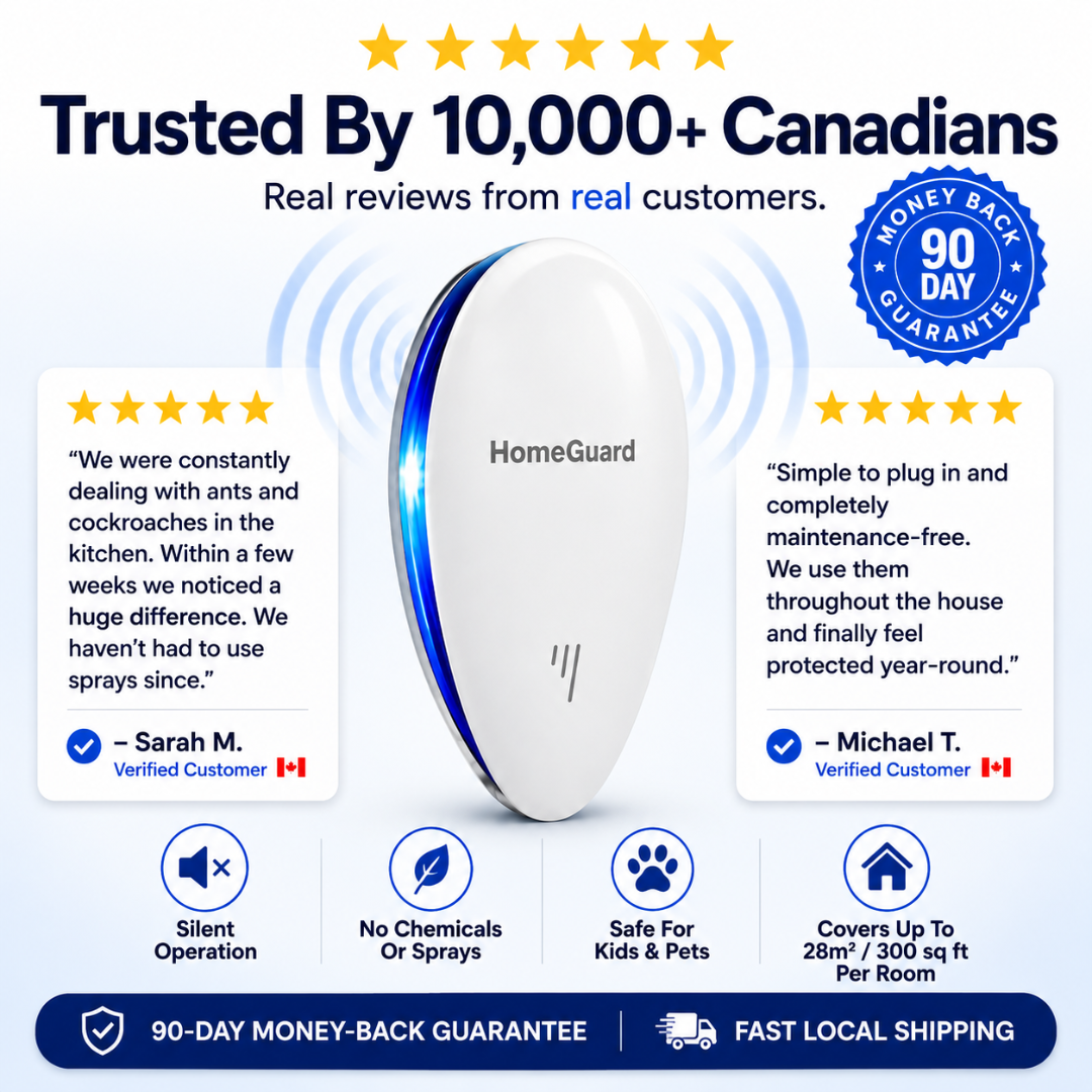 SilentGuard™ Ultrasonic Pest Repeller For Cleaner Living Spaces