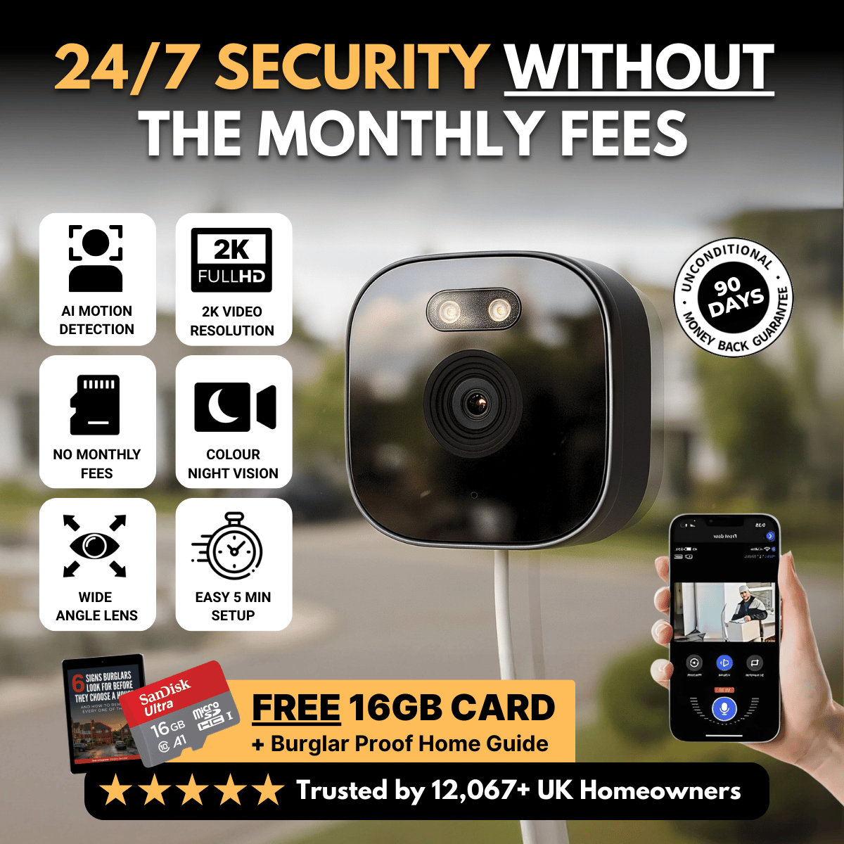 SafeView™ Smart Camera Delivers Reliable Home Protection Daily