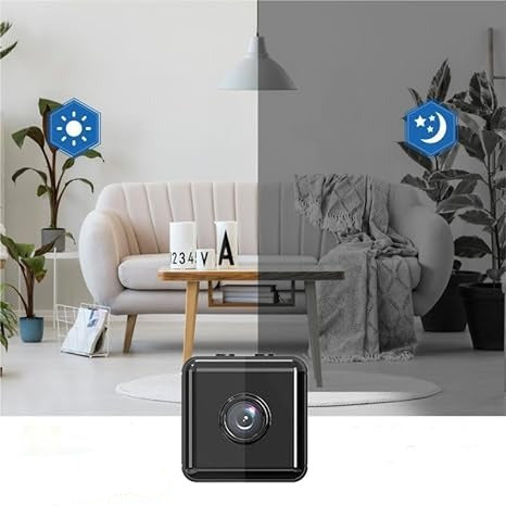 Compact 1080P Wireless WiFi Security Cam