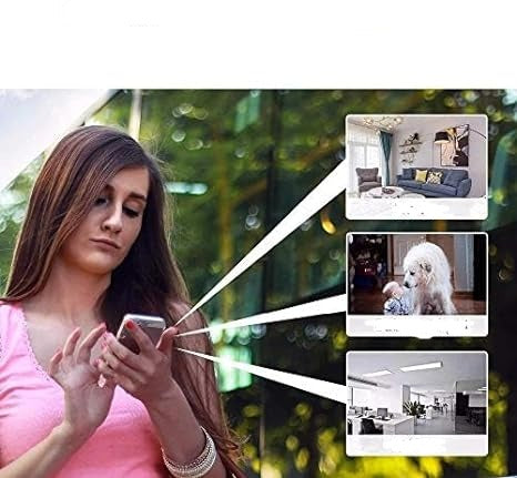 Compact 1080P Wireless WiFi Security Cam
