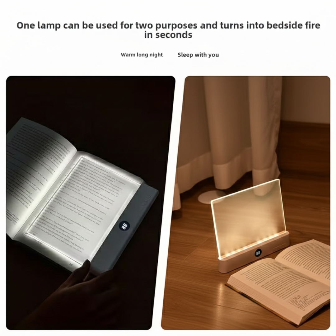 BookGlow™ Soft Reading Light for Peaceful Bedtime Rituals