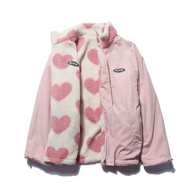 Zey | Women’s Reversible Jacket | Soft Fabric | Cozy & Versatile