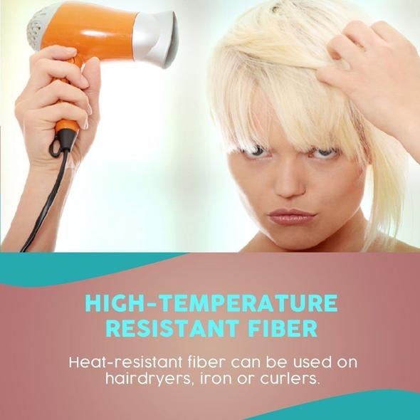 FringeLuxe™ – Unsichtbare Clip-in-Ponyfransen für ein sofort frisches, natürliches Aussehen [50% Rabatt]