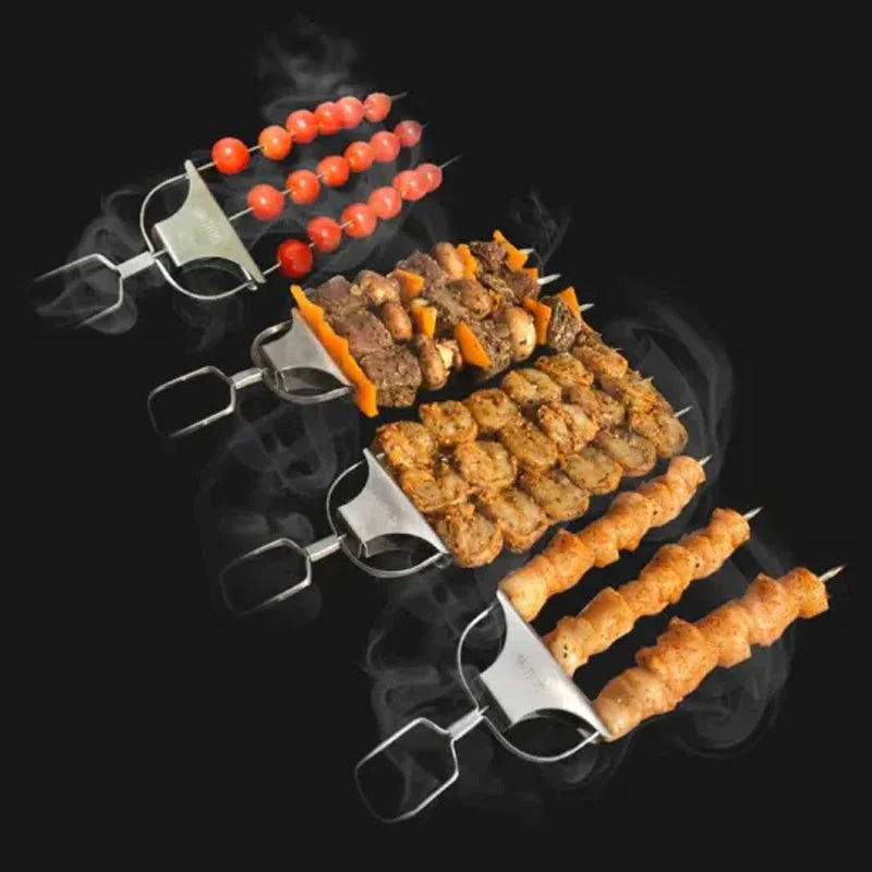 BlazeTrio Skewers — Master the Grill, Ignite Legendary Flavor Every Time