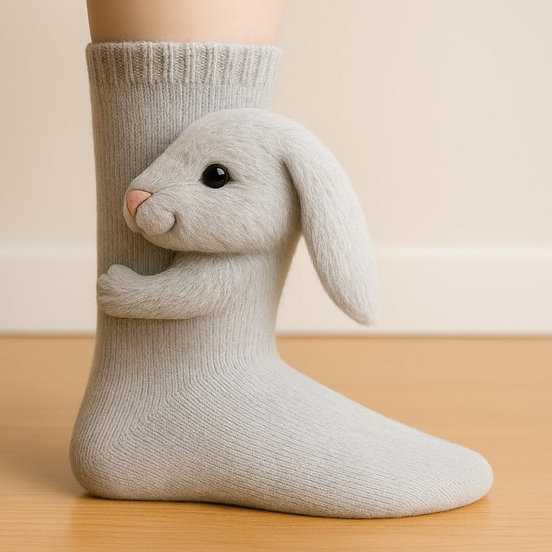 PawPrints – Cozy Animal Pattern Socks