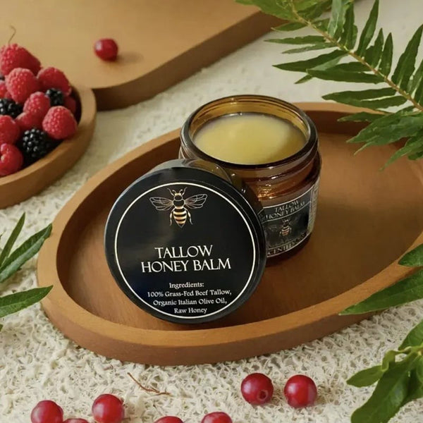 Beef Tallow Honey Balm