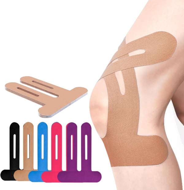 FlexiKnee – Precut Kinesiology Strips for Pain Free Motion