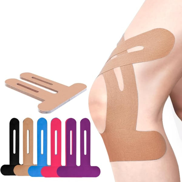 FlexiKnee – Precut Kinesiology Strips for Pain Free Motion