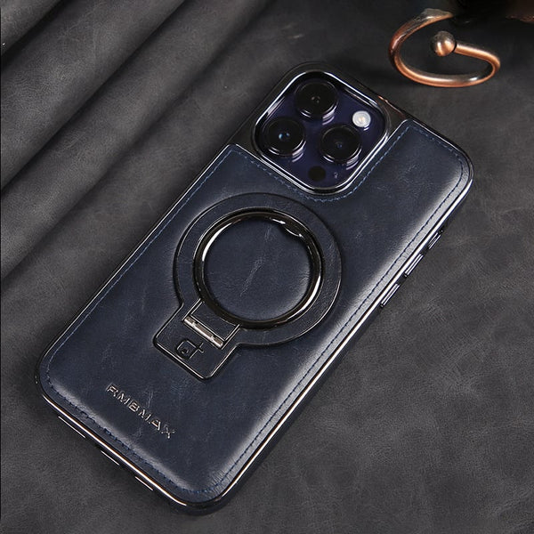 LeatherLux™ Luxury Leather iPhone Case